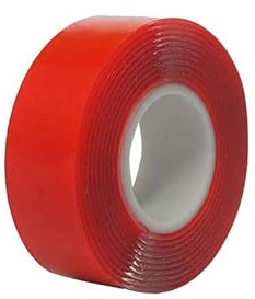 VIRSUS 1 Rotolo di nastro biadesivo in schiuma acrilica 1513, misura 19mmx1,5mt, nastro trasparente extra forte fino a 20kg, per fissaggi su superfici plastiche e metalliche, non lascia tracce