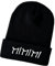 Schnoschi Schwarze Mütze/Strickmütze mit Mi Mi Mi Spruch Bestickt für Damen, Herren, Jugendliche und Kinder, Beanie Wollmütze Hip Hop Wintermütze Rollmütze Streetwear Unisex OneSize