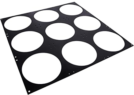 Alphacool Supernova 1260 Fan Grill 9 x 140 mm – Schwarz