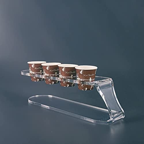 DEDALO Portabicchieri da caffè,Porta Bicchierini liquore, Dispenser per Bar, Vassoio Bicchierini per Barca, portabicchierini per Ristorante, Design