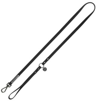 TRIXIE Hundeleine CityStyle L-XL, 1,00 m/20 mm schwarz – Hochwertige PVC-Leine für Hunde – rutschfest, wasserabweisend & abwaschbar für kleine, mittelgroße & große Hunde, 1971101