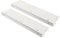 DDR5 Memory Cooler, Aluminum Alloy Heatsink with Easy Installation, Wide Compatibility for Computer Water Cooling (White)