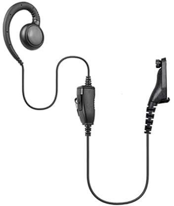 Oreillette en forme de C pour radio Motorola DP3400, DP3600, DP3401, DP3601, DP4400, DP4401 DP4600, DP4601, DP4800, DP4801 (multi-broches)