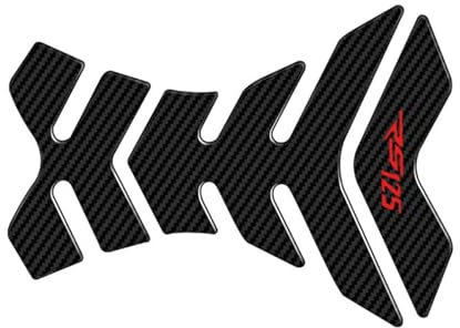 GQUIKGW Motorradaufkleber Für Aprilia RS125 RS 125 Motorrad Tank Pad Schutz Aufkleber Aufkleber (Color : Rosso)