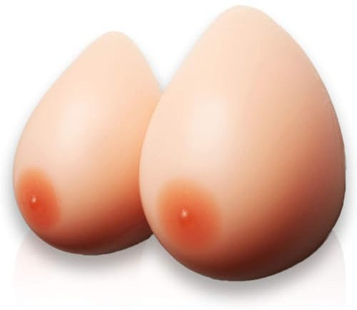 OSEMISS Nude,300g/Pair(AAA Cup), Forme per Il Seno in Silicone autoadesive | Seno protesico per Transgender, Mastectomia, travestiti | Coppa AAA-KK da 300-6000 g/Paio | Tette finte, Seni Finti