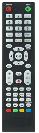 Telecomando Compatibile con BOLVA SMART TV S-3288 S-4366 S-5077 BL-6566S | S-2888 S-5566 S-4088 S-4098 S-5066 S-4066 S-4388 LED-3266(V.3)