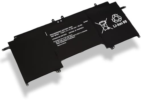 BLESYS 36Wh VGP-BPS41 Batterie pour Sony Vaio Flip 13 / Fit Multi-Flip 13A SVF13N Series SVF13N13CXB SVF13N18SCB SVF13N17SCB SVF13NA1UL SVF13NA1PT Ordinateurs Portables