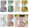 Tutamaz Stoffservietten Leinenservietten, 6er Set Hochwertige Abwaschbare Leinen Servietten Stoff 40x40 cm Leinenservietten Wiederverwendbare für Hochzeit Geburtstag Abendessen Cafe Restaurant