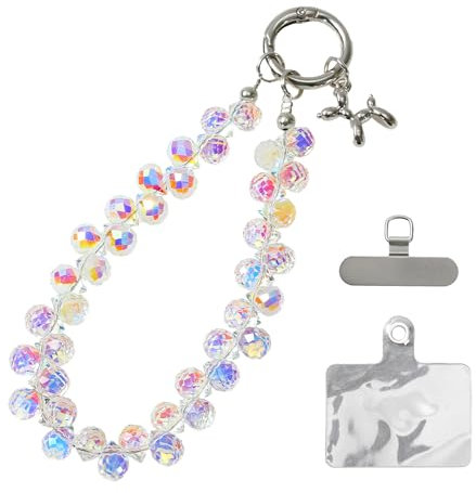 Phone Charm - Phone Wrist Strap, Phone Charm Strap, Phone Charms, Phone Accessories, Phone Chain, Crystal Beaded Mobile Phone Pendant, Bag Charms, Keychains, Bag Accessories,Save The Girls Phone Strap