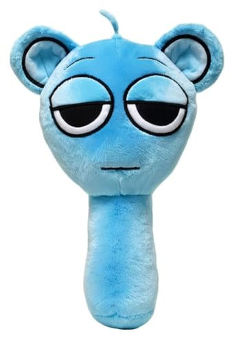 Kouipoie Sprunki Plüschtier,7.8 Weiches Kuscheltier für Kinder & Erwachsene,Lustiges Sprunki Plush Spielzeug als Geschenk zu Geburtstag,Ostern,Sprunki Toys Fans Lieben Es. (Blau B)