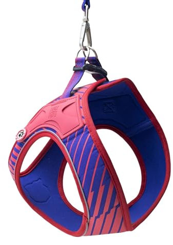 Max & Molly Hundegeschirr FC Barcelona/XXL als Air Vest Geschirr, Step-In Geschirr, für Hunde, mit Gotcha! Smart ID, Neopren Gepolstert - Komfort für deinen treuen Begleiter