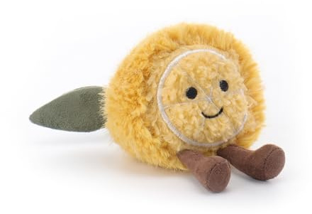 Apricot Lamb unschuldige Zitrone Plüschtier Kuscheltier Stofftier Gelb 8cm