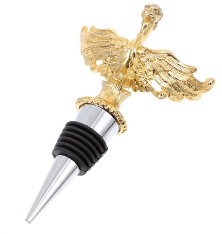ULTECHNOVO Tappo Per Vino Decorativo Accessorio Per Bottiglie Di Vino Design Elegante Facile Da Usare Per Uso Domestico e Feste