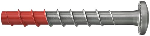 Fischer Betonschrauben Ultracut FBS II 60x85mm Panhead, Linsenkopf, seismisch zugelassen, für Beton, Edelstahl A4-100 Stück