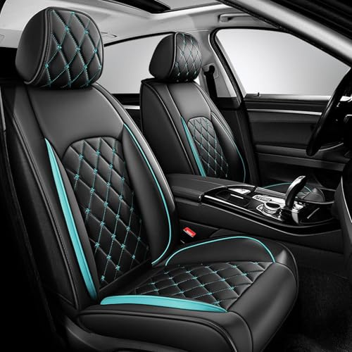 YSNFDN Auto Sitzbezüge für VW Golf 5 Golf 6 Golf 7 Golf 8 2000-2024 2025, wasserdichte Atmungsaktive Sitzschoner Schutz vor Schmutz, Kratzern und Abnutzung Einfache Installation und Pflege