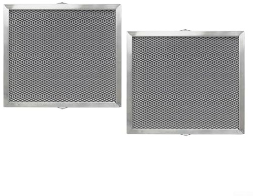 5881 Lot de 2 filtres déshumidificateurs lavables MERV 8 pour toute la maison E080/E100 - Cadre en aluminium avec noyau en mousse, filtre à air réversible et nettoyable pour systèmes de climatisation