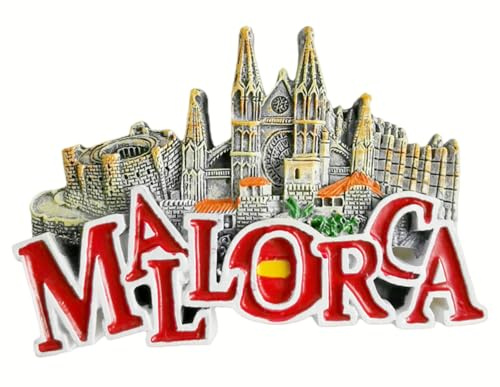 Mallorca Spain Refrigerator Magnet Travel Souvenir Fridge Decoration Craft Collection 3D