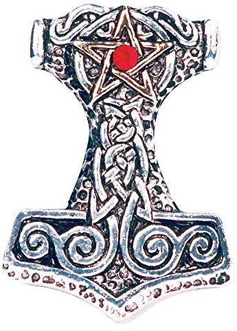 Forbidden Charms Thors Hammer for Strength Courage and Success Talisman Pendant Necklace Collection