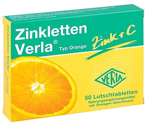 Zinkletten Verla Orange, 50 St
