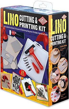 Essdee Lino Cutting and Printing Kit – 22 Pieces *