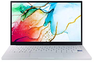 Samsung Galaxy Book ION 33,2 cm (13,3 Zoll) Notebook (Intel Core i5-10210U, 8 GB RAM, 256 GB SSD, Windows 10 Home) aura silver