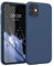 kwmobile Case Compatible with Apple iPhone 11 Case - Soft Slim Protective TPU Silicone Cover - Navy Blue