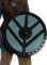 Funidelia | Bouclier Lagertha Lothbrok - Vikings 100% Officielle pour Femme et Homme Vikings, Vikings, Barbare, Nordique - Couleur: Multicolore, Accessoire pour déguisement