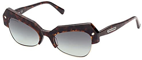 DSQUARED2 DQ0367-52P-52 - Damen Sonnenbrille - Dark Havana