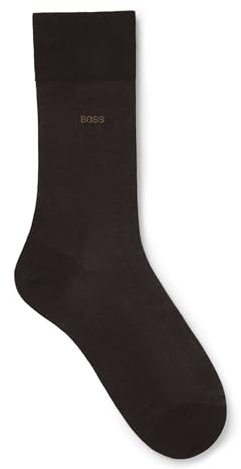 BOSS Herren George Uni Mc Herrensocken, New - Dark Brown206, 39-40 EU