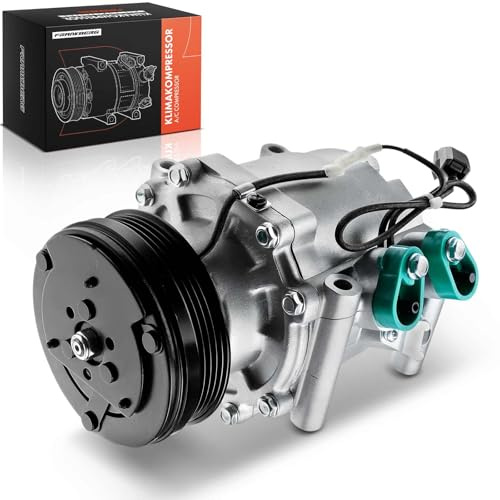Frankberg Compresor de aire acondicionado con embrague Gasolina Compatible con Civic V Cupé EJ Civic V Hatchback EG Civic VI Sedán EJ EK SO Replace# 38810-P28-A02incl. aceite premezclado