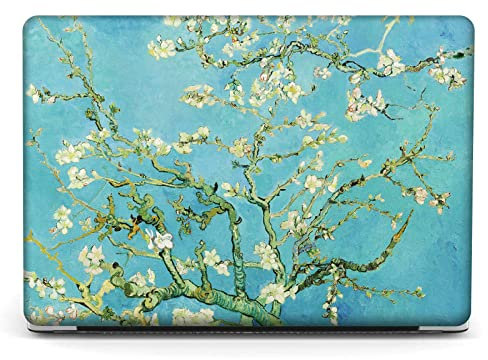 Berkin Arts Compatible avec MacBook Pro 13 Pouces Coque, 2022-2018 Modèle: A1708 avec Couvercle de Clavier & Protecteur d'écran Cloisonnisme (Van Gogh - Fleur d'amandier)