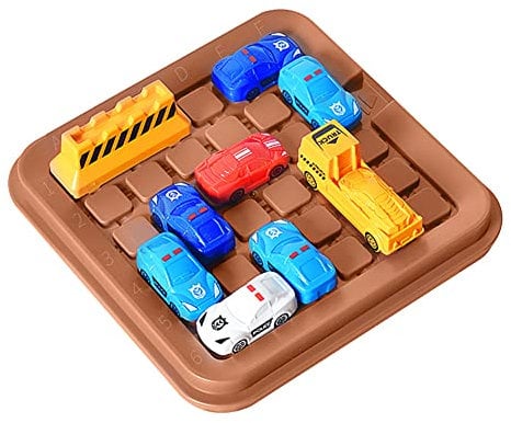JAWSEU Super Slide Denkspiele, Schiebepuzzle Magnetisches Denken Logik Puzzle Spielzeug, Herausforderungen Denksportaufgaben, Puzzle Spiele für Erwachsene und Kinder, mit 36 Levels