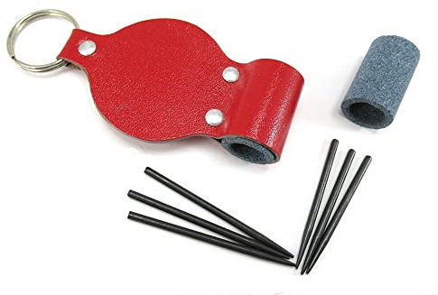 Schlüsselanhänger Dartschärfer + zusätzlicher Spitzer und Ersatzspitzen