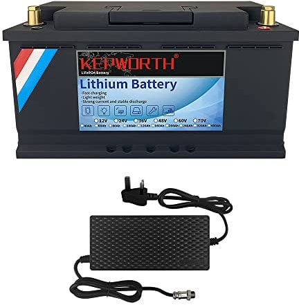 12V 100Ah LifePo4 Battery with Perfect BMS Grade A Cells Lithium Iron Phosphate Battery for Car Trolling Motor Solar Panels RV Boat Golf Cart Off Grid Applications