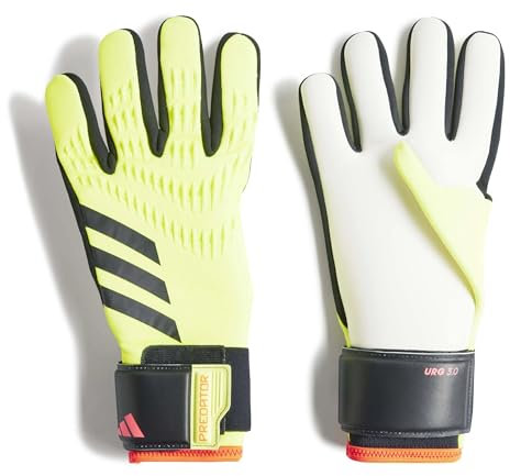adidas League Predator Torwarthandschuhe, Unisex, für Erwachsene, solarbetrieben/schwarz/solarrot, 9