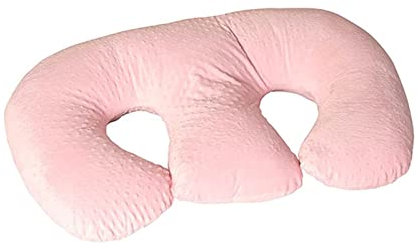KEAAN Coussin d'allaitement multifonction pour jumeaux, coussin d'allaitement pour femme enceinte, lavable en machine, coussin de soutien double, gris