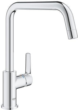 GROHE Start - Einhand- Spültischarmatur (hoher Auslauf, für Vor-Fenster-Montage, inkl. Montagewerkzeug), chrom, 30630000