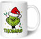 GRAVURZEILE Tazza natalizia stampata - Grinch MiMiMiMi - Personalizzata con nome - Lavabile in lavastoviglie e adatta al microonde - Tazza come regalo per lui e per lei a Natale - Bianco con nome
