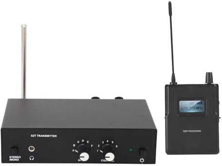 Tbest und Kopfhörer, und Kopfhörer, für ANLEON S2 UHF Stereo Wireless System System 670–680 MHz 100–240 V () (EU-Stecker)