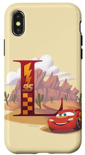 iPhone X/XS Disney & Pixar Alphabet Monogram Letter L Lightning McQueen Case