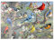 MyPuzzle Bunte Vögel im Blütenbaum - Premium 100 Teile Puzzle - MyPuzzle Sonderkollektion von Puzzle Galaxy