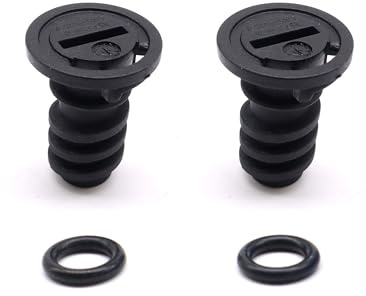 HISports Ölablassschraube mit O-Ring, 38 mm Auto Ersatzteil, 2 Stück | 108016 Ölablassschraube