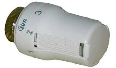 Thermobrico 3 Stück Flüssigkeitsthermostat weiß Anschluss M30 x 1,5 IVR 597 für Heizkörper und Heizkörper
