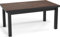 WFL GROUP Moderner Rechteckiger Ausziehbarer Esstisch - Platzsparend - Schwarze Holzbeine - 200 bis 300 cm - Hergestellt in EU - 200 x 100 cm - Arvadonna Chestnut