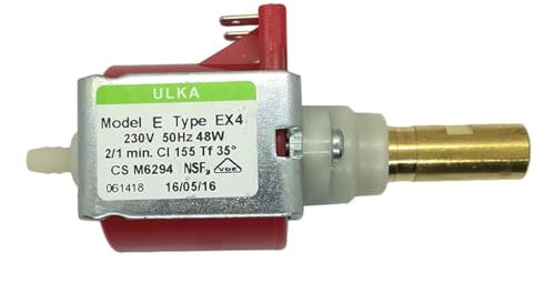 FIGEVIDA Elettropompa ULKA EX4 230/240V 48W 20bar 450cc/min ricambio Macchine da Caffè