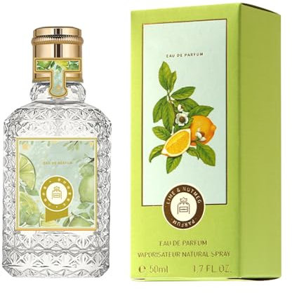 Parfum Damen Eau de Parfum Spray 7 Duftvarianten Natürliche Frucht- & Holznoten Langanhaltend Kölnisch Wasser mit Amber & Sandelholz Elegantes Geschenkset, 50ml (Grün gedreht grün)