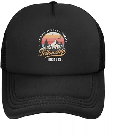 HFGAASSH Baseballmütze L-Lords of The R-Ringe, Fantasy Wandern Atmungsaktives Design Herrenhüte Hüte Für Männer Männer Urlaub Sport Geschenke