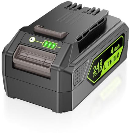 ASUNCELL 24V 4Ah Battery for Greenworks lawnmower, Lithium-Ion Powerful Replacement Battery Compatible with Greenworks 24V Cordless Power Tools 29842 29852 BAG708 BAG711 20352 22232 2508302