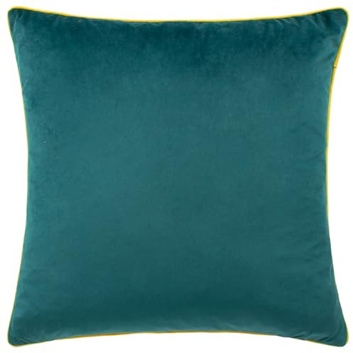 furn. Meridian Feather Filled Cushion (Teal/Cylon - 45 x 45cm)