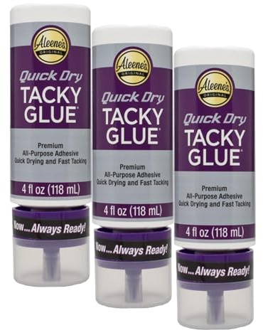 Aleene's Colle collante à séchage rapide 118 ml. (Lot de 3)